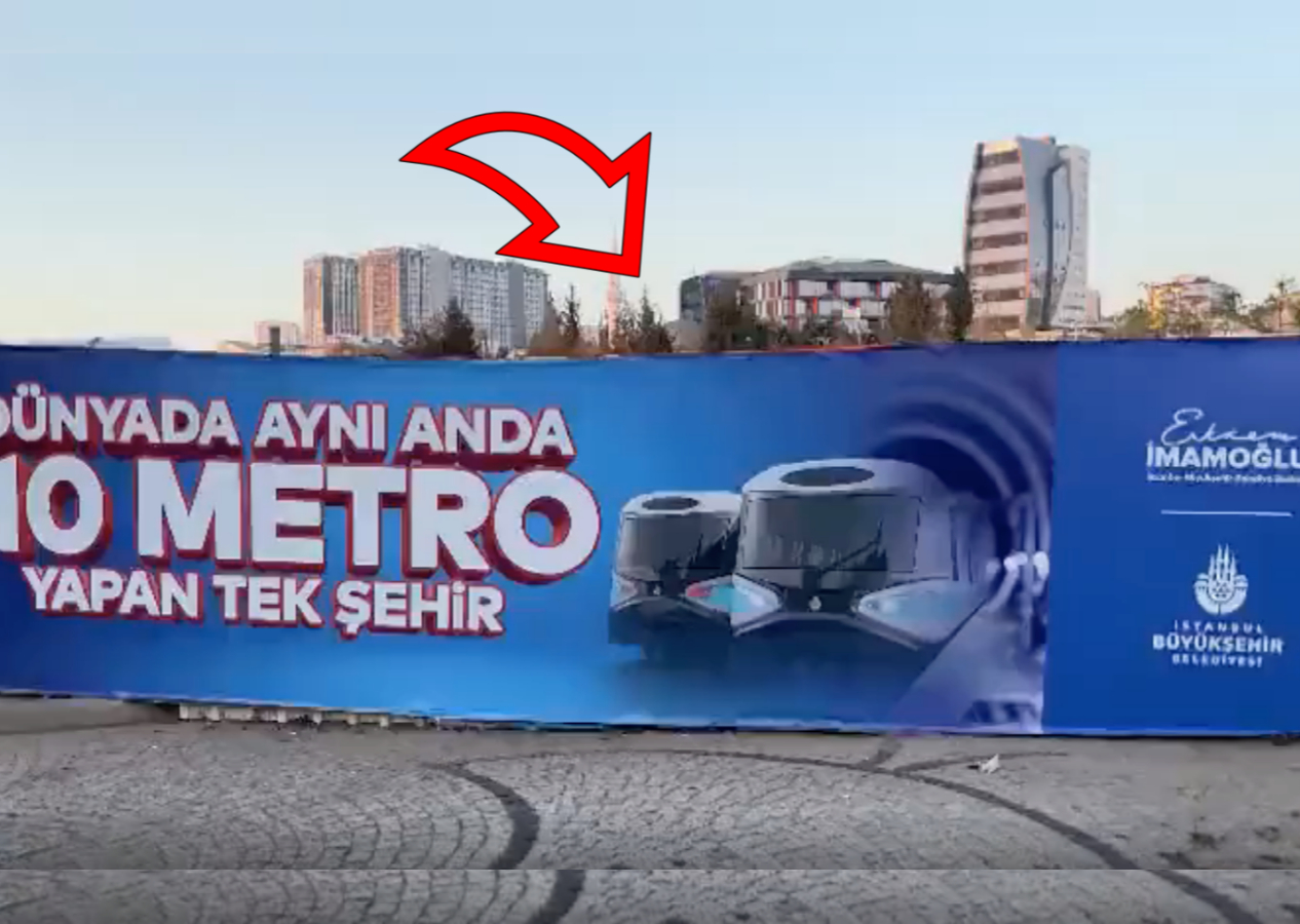Vatandaş ifşaladı: İBB'nin metro yalanı pes dedirtti!
