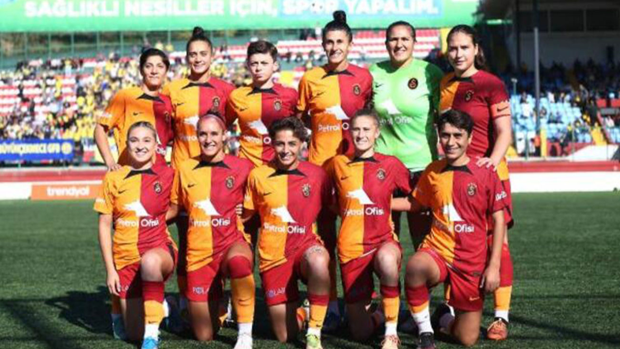 Galatasaray Kadın Futbol Takımı 3'te 3 yaptı