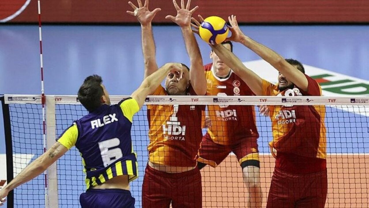 Derbide kazanan taraf Aslan oldu! Galatasaray HDI Sigorta, Fenerbahçe HDI Sigorta'yı 3-1 mağlup etti...