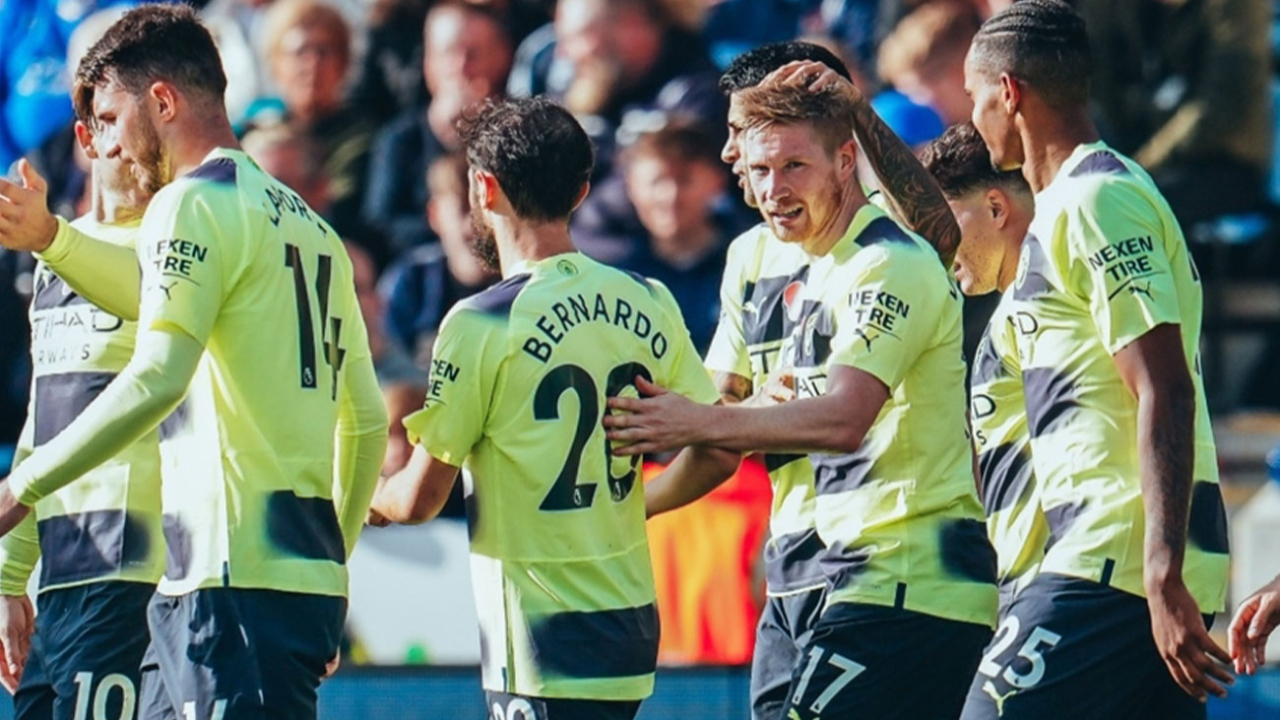 De Bruyne City'e 3 puanı getirdi