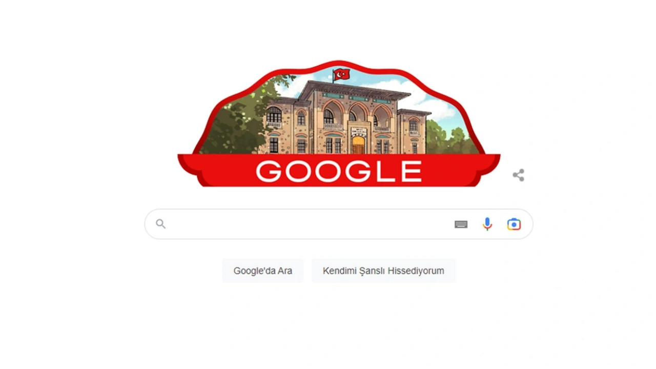 Google'dan 29 Ekim Cumhuriyet Bayramı'na özel 'doodle'!