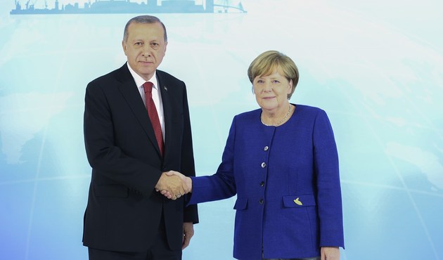 Erdoğan-Merkel görüşmesi sona erdi...