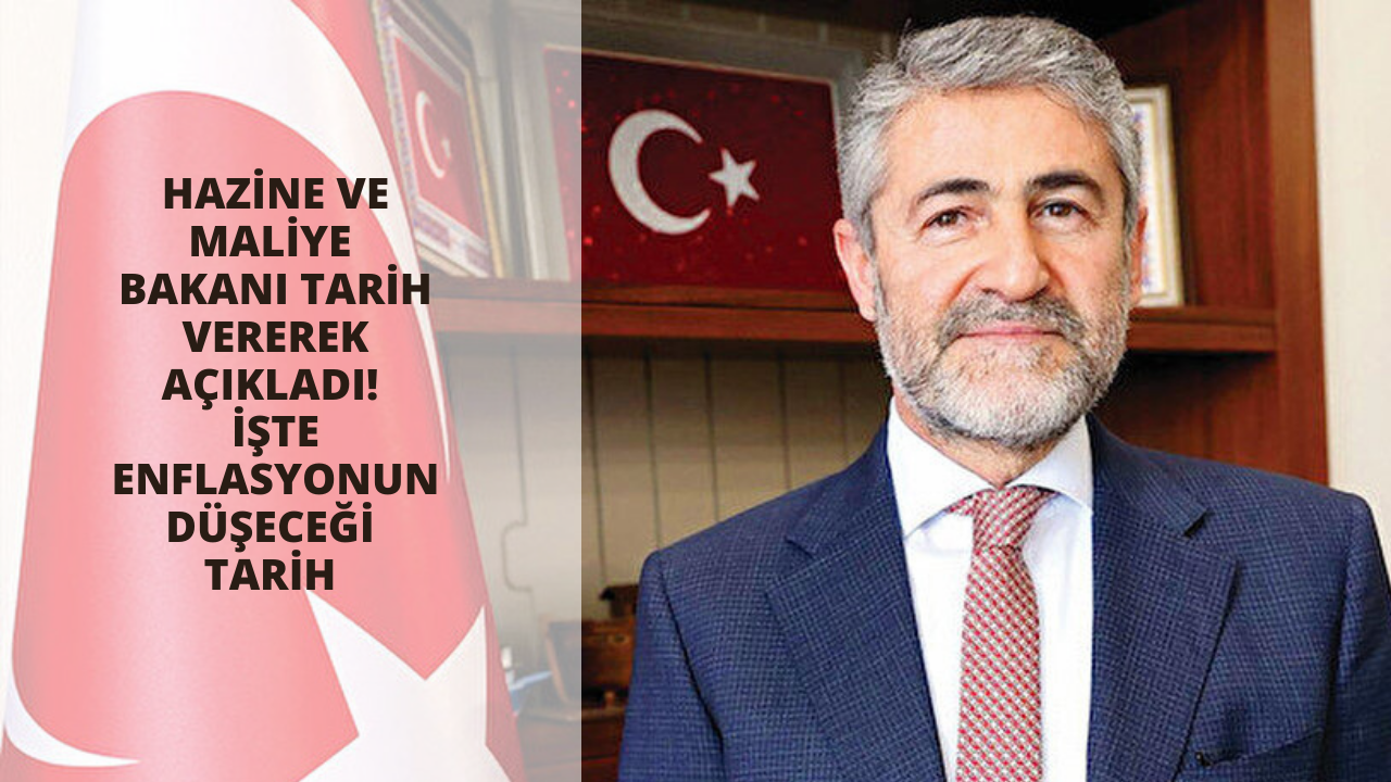 Hazine ve Maliye Bakanı tarih vererek açıkladı! İşte enflasyonun düşeceği tarih