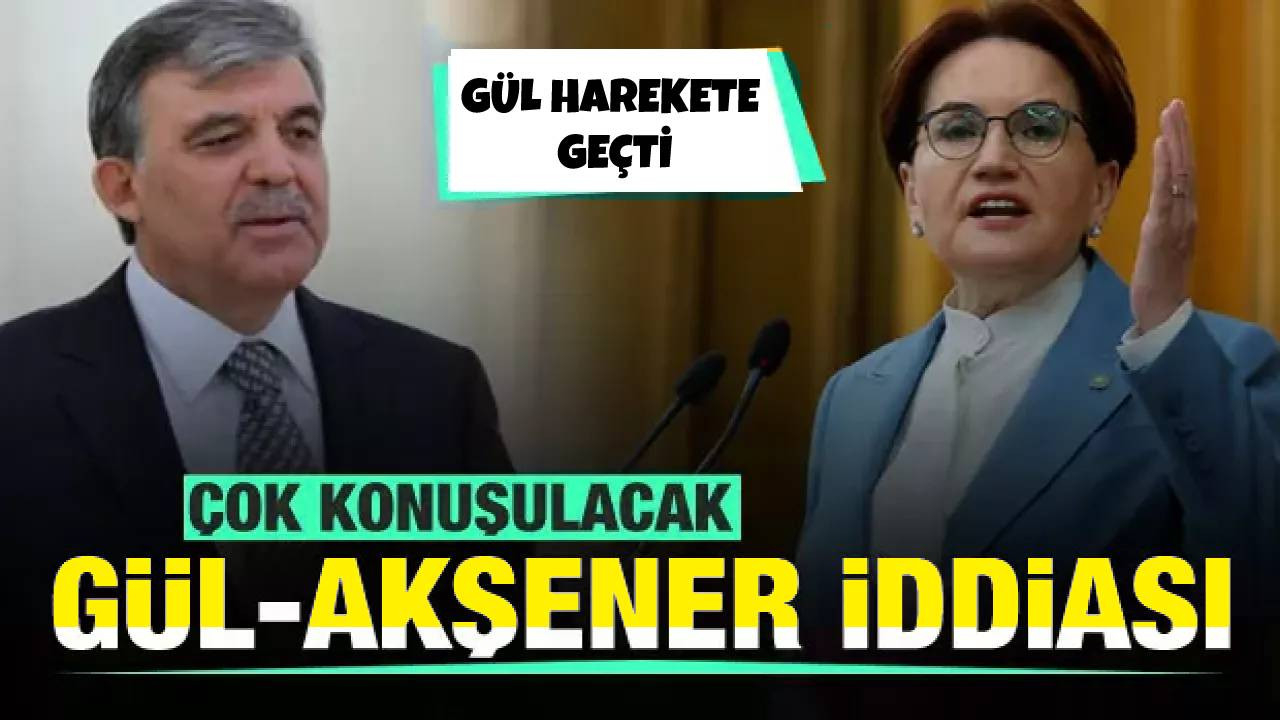 Abdullah Gül'den Akşener'e mesaj: Tek yol var