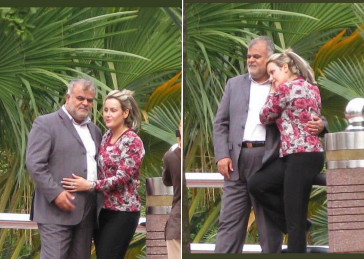 Bu ne yaman çelişki: İran'da saçı görünen kadınları katleden Rüstem Kasimi metresiyle yakalandı!