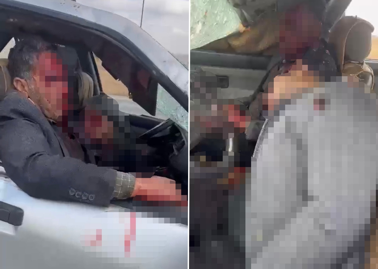 Baba ve oğluna kanlı pusu! Önce kaza yaptırdılar, ardından taradılar!