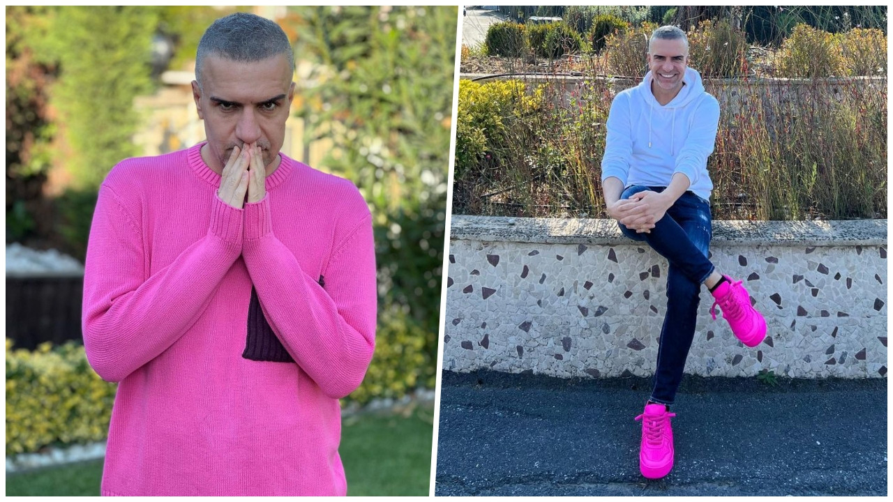 Berdan Mardini'nin pembe ayakkabıları sosyal medyayı salladı
