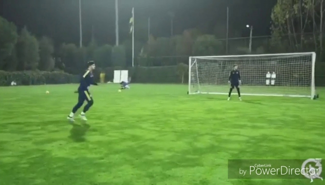 Ozan Tufan'ın topla antrenmanı herkes de şok etkisi yarattı!