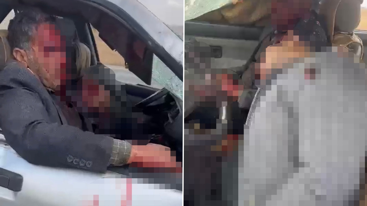 Baba ve oğluna kanlı pusu! Önce kaza yaptırdılar, ardından taradılar!