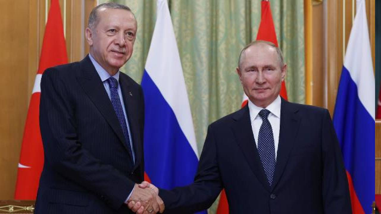 Cumhurbaşkanı Erdoğan, Rusya Devlet Başkanı Putin ile görüştü