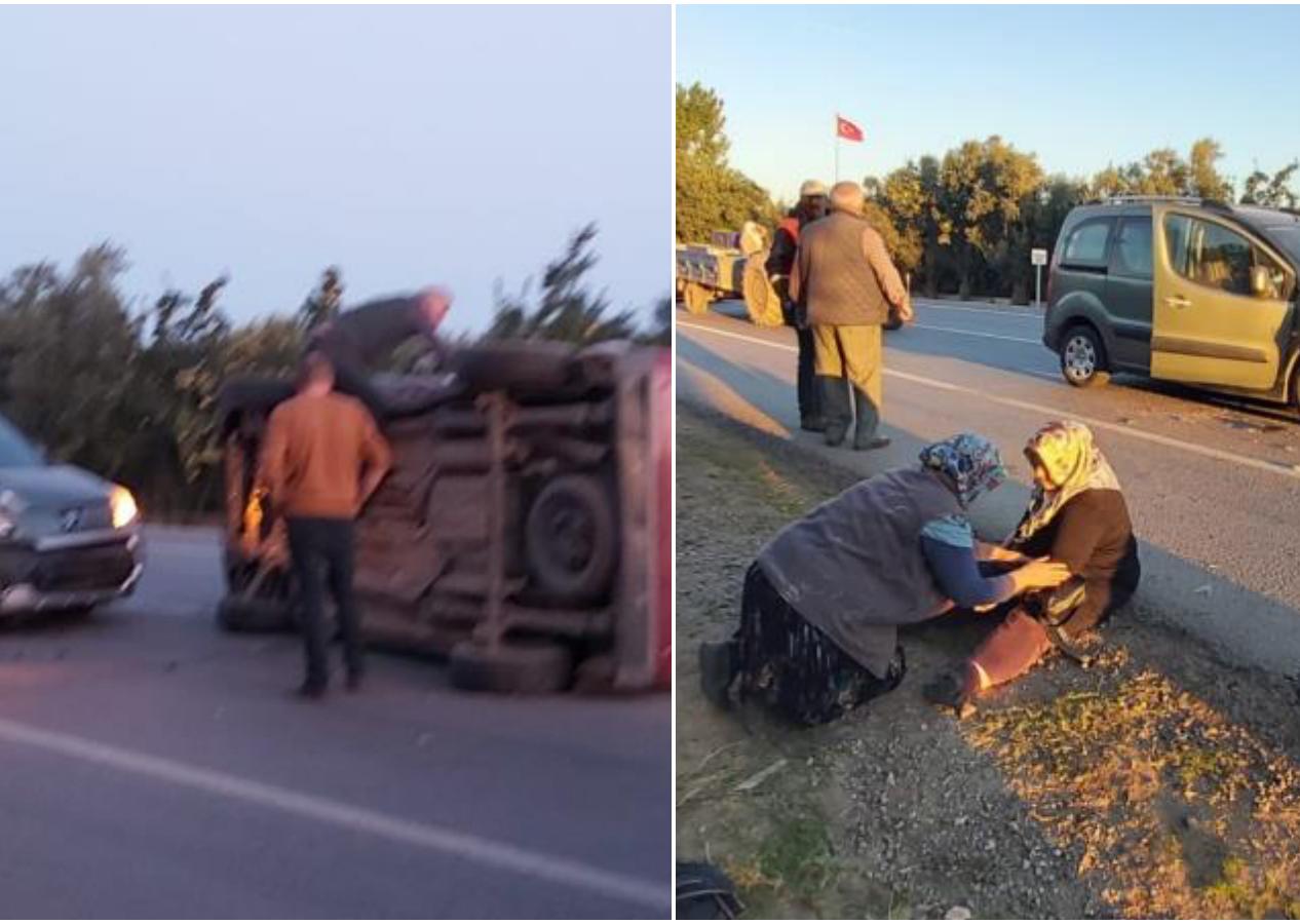 Kaza yerine giden muhabir neye uğradığını şaşırdı