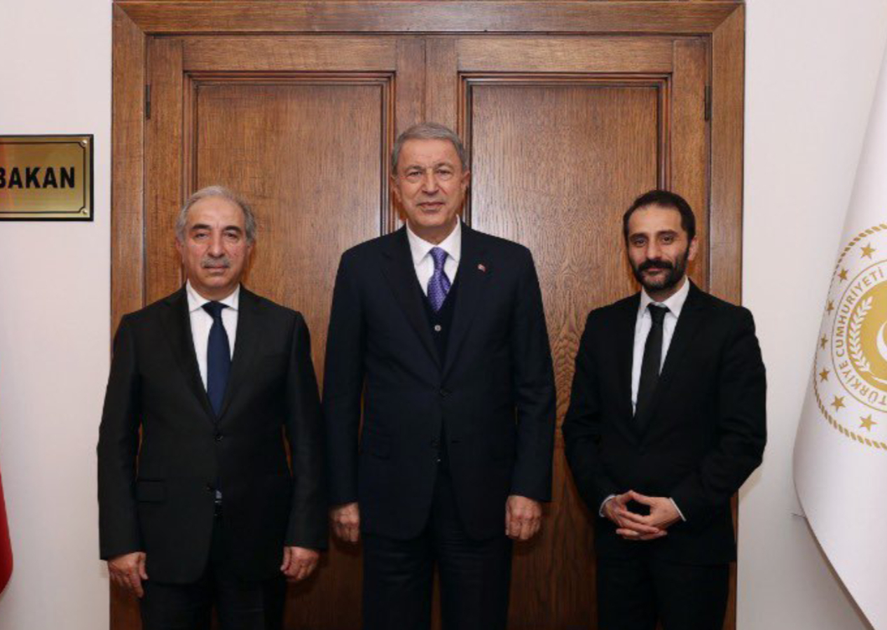 Bakan Akar, Burak Haktanır ile görüştü