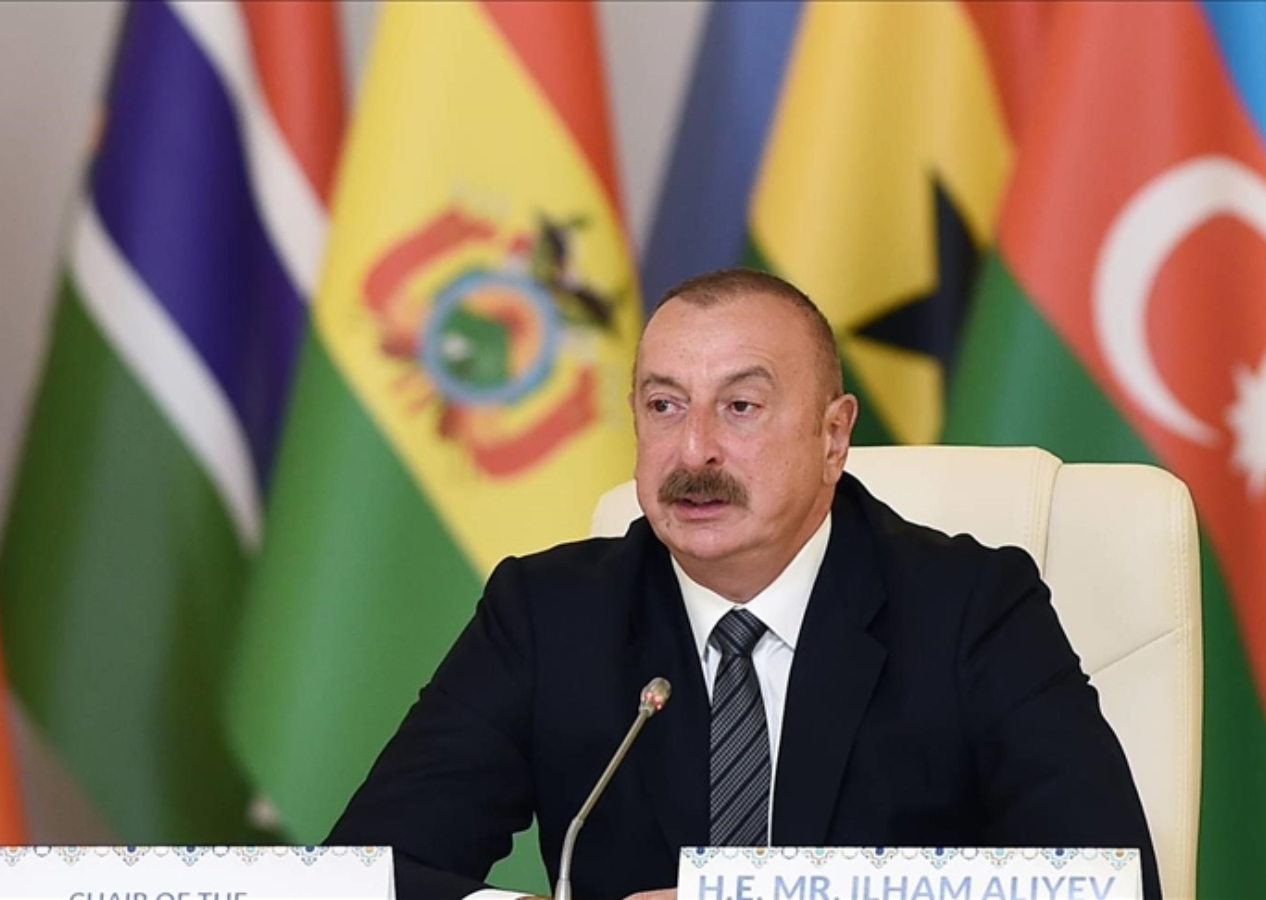 Aliyev: Dünya, Fransa’nın Cezayir’deki katliamlarını asla unutmamalı