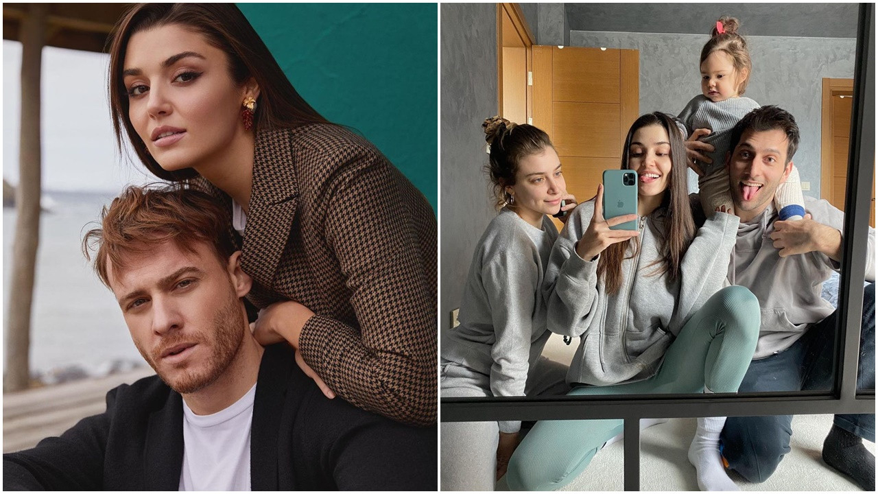 Hande Erçel’in eniştesi ile Kerem Bursin arasında soğuk savaş başladı