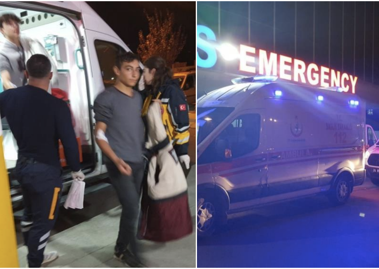 Erzincan'da gıda zehirlenmesi: 20 öğrenci hastaneye kaldırıldı