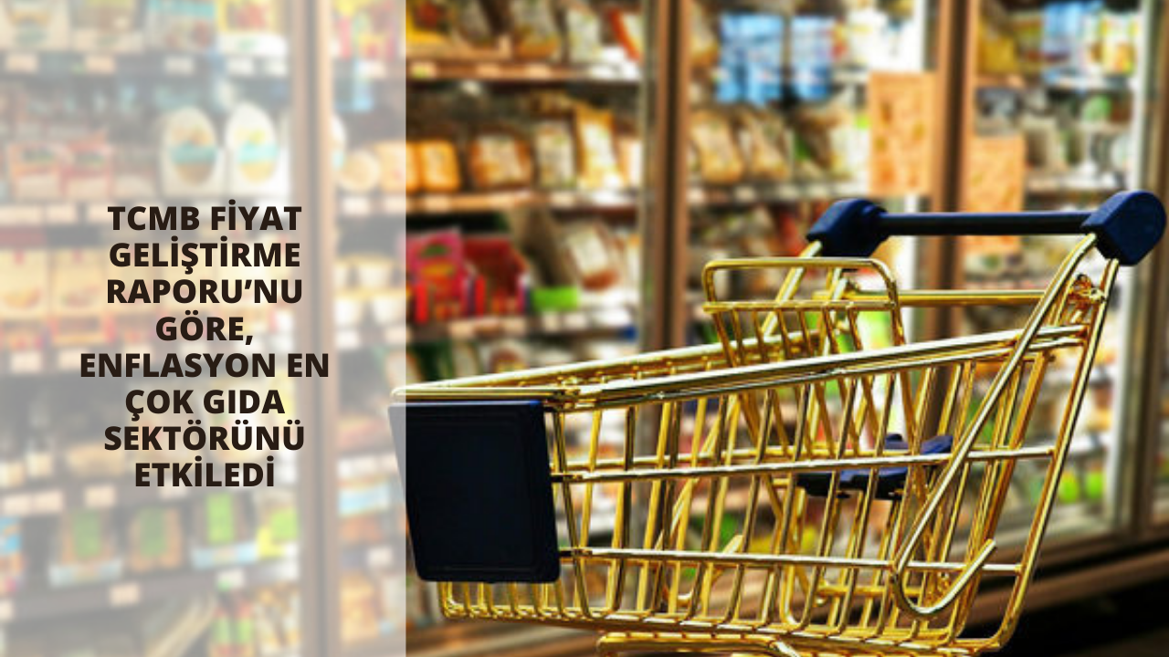 TCMB Fiyat Geliştirme Raporu’nu göre, enflasyon en çok gıda sektörünü etkiledi