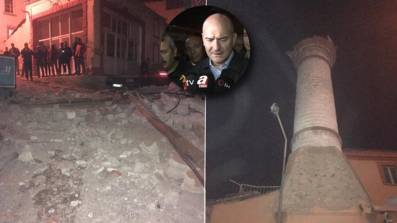 İzmir'deki 4.9'luk deprem sonrası Bakan Soylu'dan açıklama! "Acilen değişmeli"