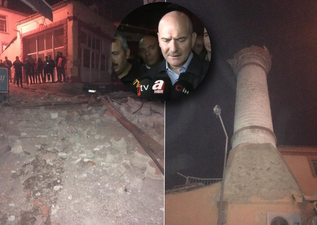 İzmir'deki 4.9'luk deprem sonrası Bakan Soylu'dan açıklama! "Acilen değişmeli"