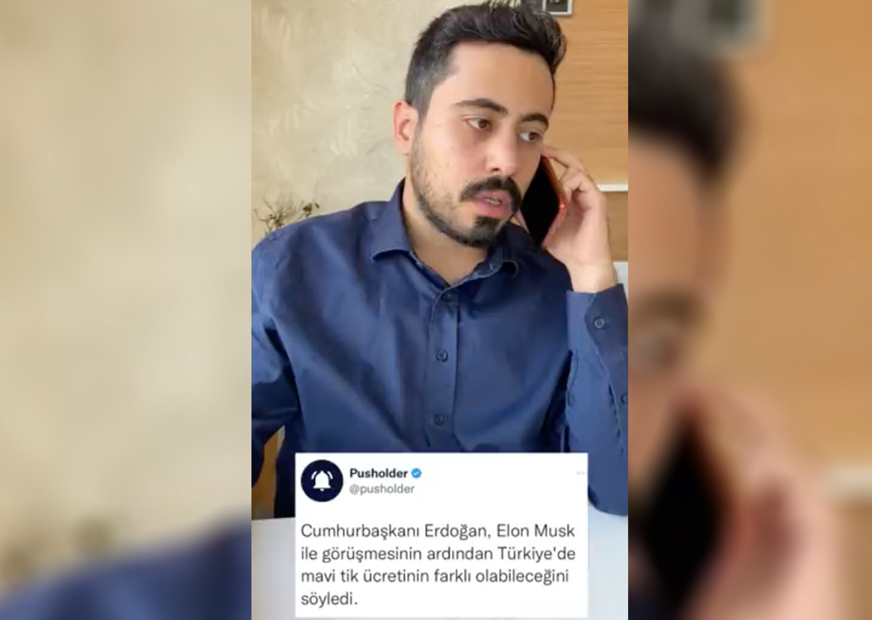 Erdoğan'ın Elon Musk ile olası mavi tik görüşmesini böyle gördü
