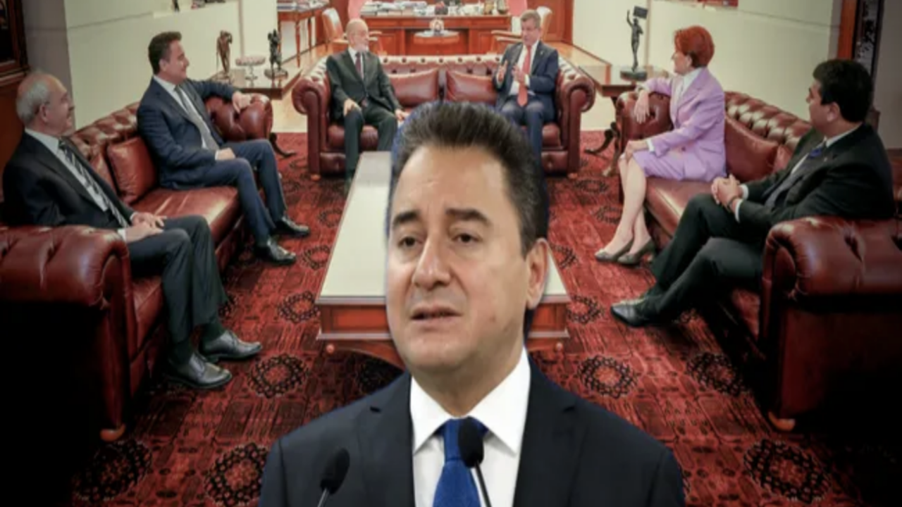 Ali Babacan duyurdu! 6'lı masanın ilk icraatı alay konusu oldu