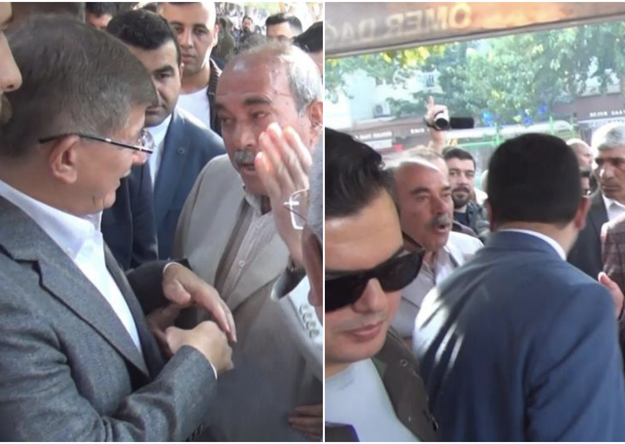 Asker babasından Davutoğlu’na tepki: "Askere kurşun sıkanlarla beraber yürüyorsunuz"