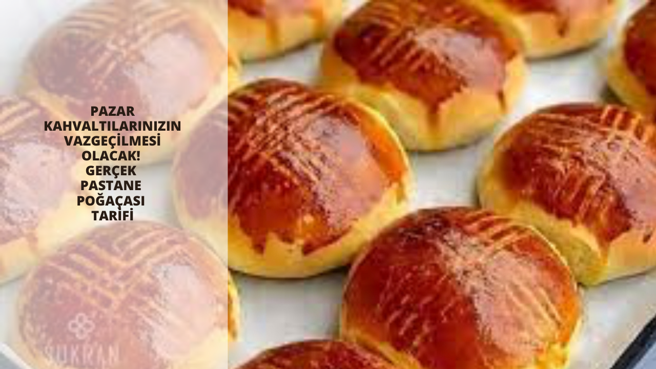 Pazar kahvaltılarınızın vazgeçilmesi olacak! 15 dakikada hazırlayabileceğiniz gerçek pastane poğaçası tarifi