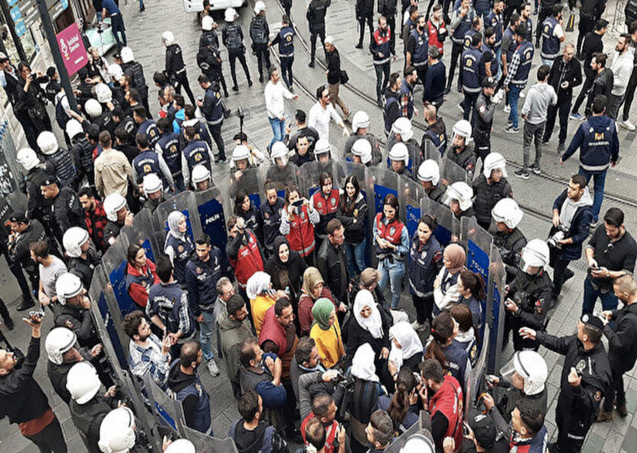 Polis, TSK'ya iftira atan HDP'lilere geçit vermedi: 121 kişi gözaltına alındı!