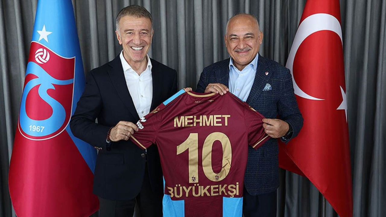 Mehmet Büyükekşi'den Trabzonspor'a ziyaret