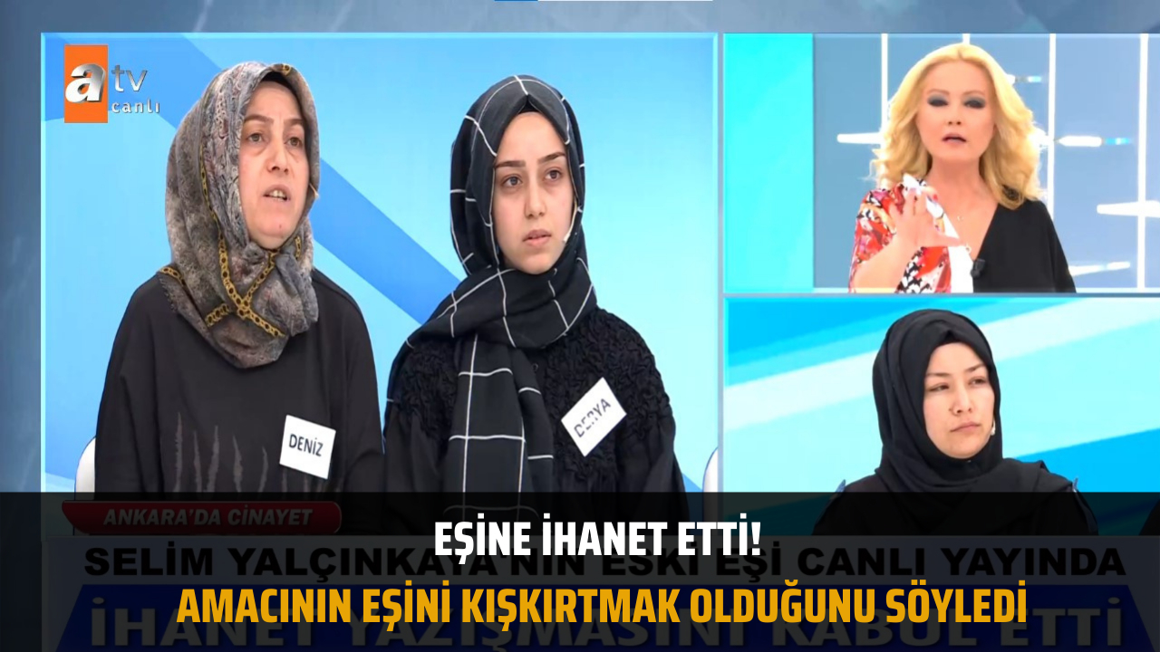 Eşine ihanet etti! Amacının eşini kışkırtmak olduğunu söyledi