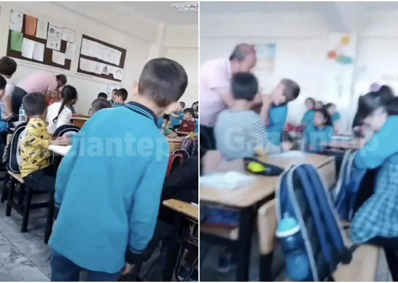 Öğretmenden ilkokul öğrencisine "Kimsin lan sen" dayağı: Müdürlük harekete geçti