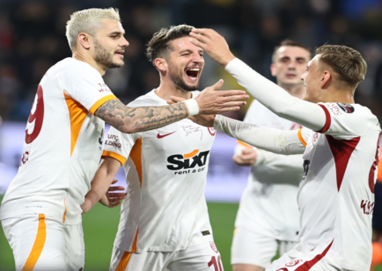 Başakşehir 0 - 7 Galatasaray | Maçın geniş özeti...