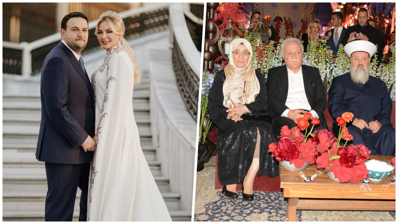 12 yıllık aşkta mutlu son! Burcu Özüyaman ile Rachard Ghandour masal gibi bir düğünle evlendi