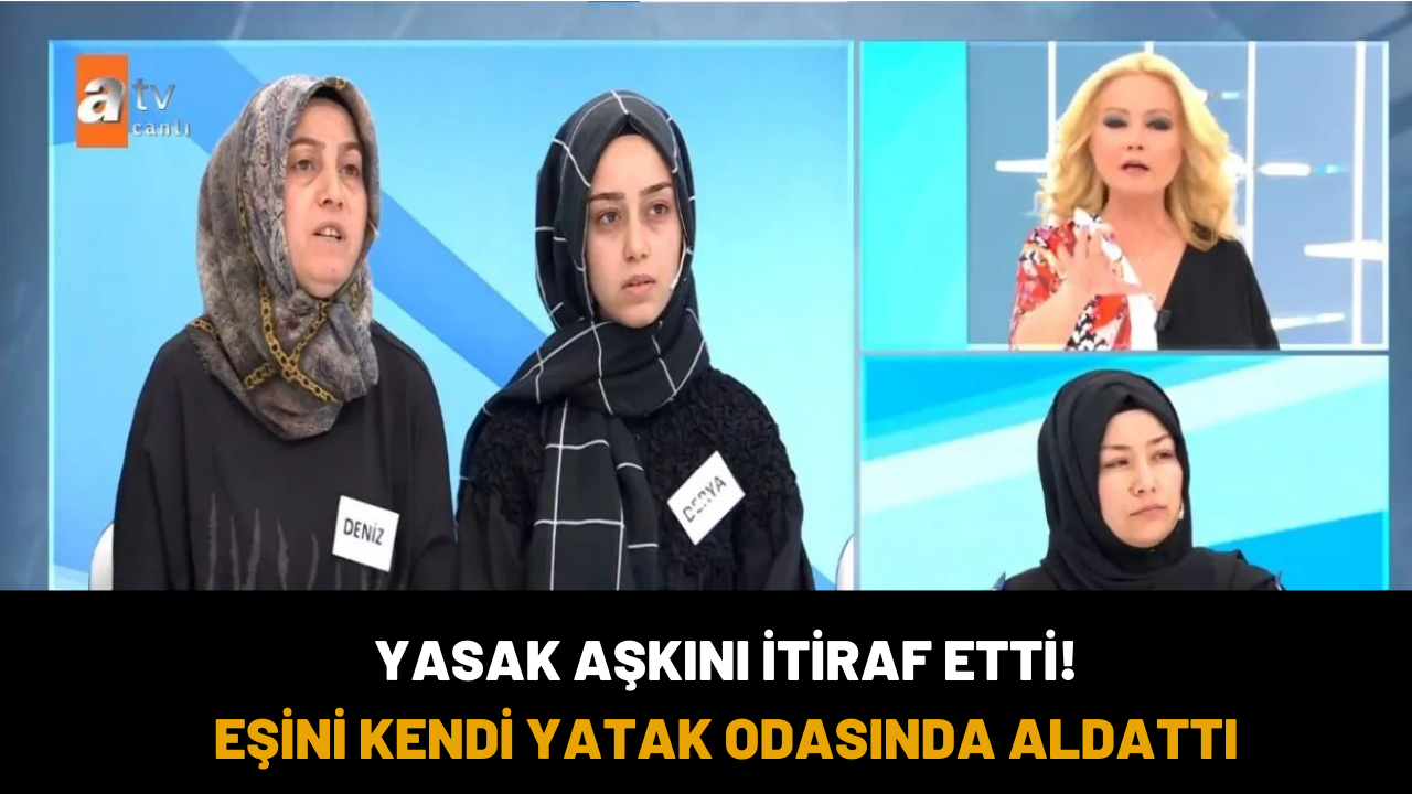 Yasak aşkını itiraf etti! Eşini kendi yatak odasında aldattı