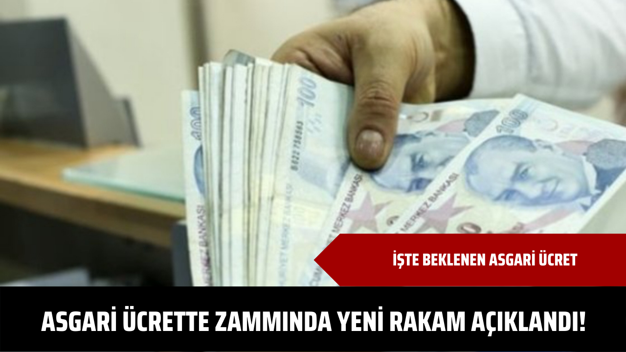 Asgari ücrette zammında yeni rakam açıklandı. İşte beklenen asgari ücret