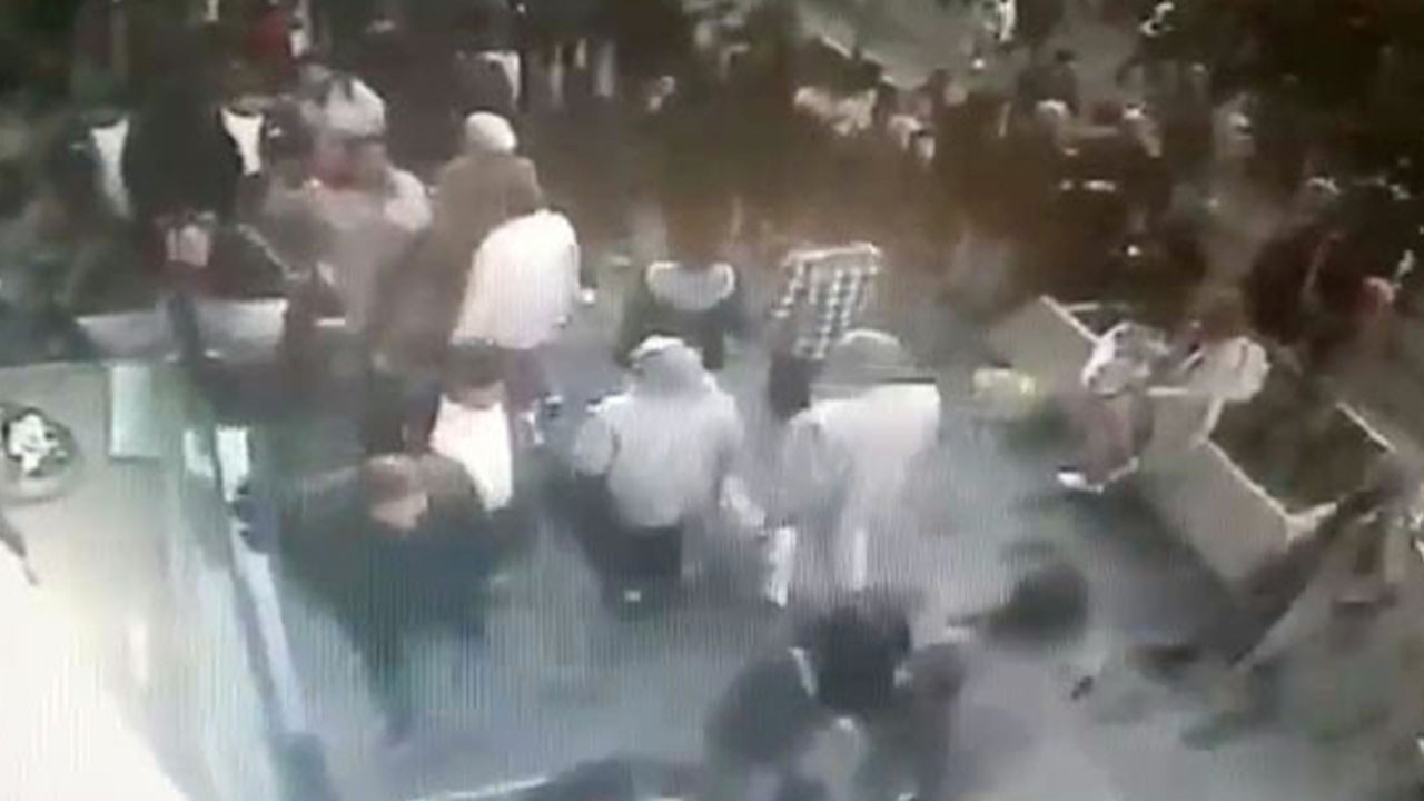 Taksim’deki patlama anı güvenlik kamerasında