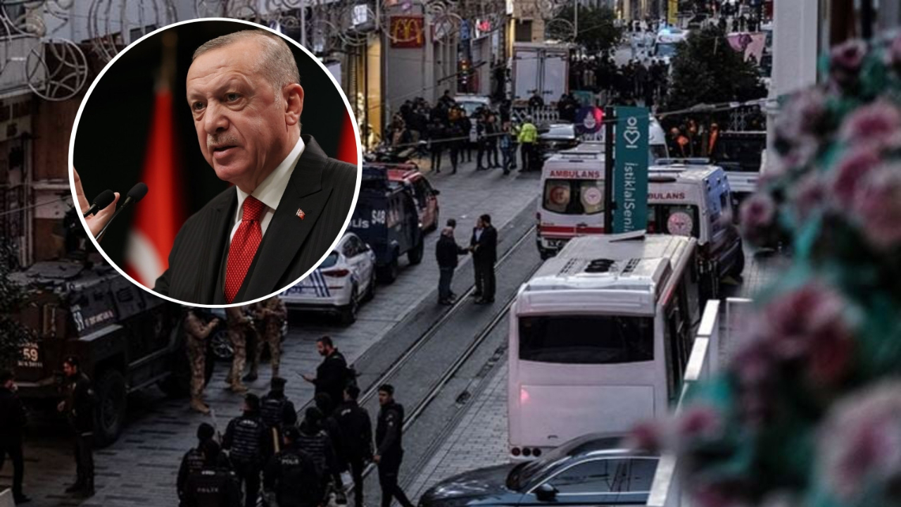 Cumhurbaşkanı Erdoğan'dan İstiklal Caddesi'ndeki kanlı terör saldırısına ilişkin paylaşım!