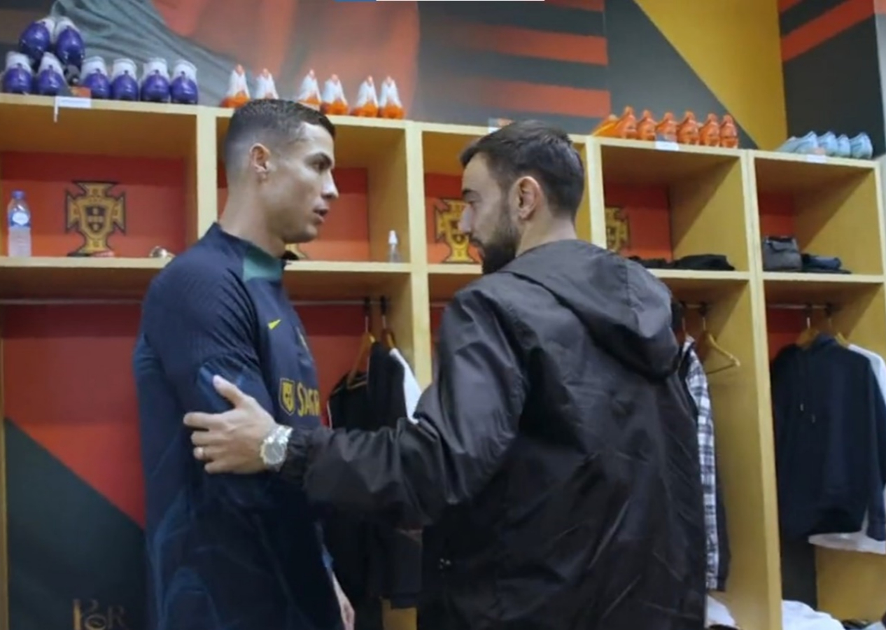 Ronaldo ne yapacağını şaşırdı: Takım arkadaşından beklenmedik hareket