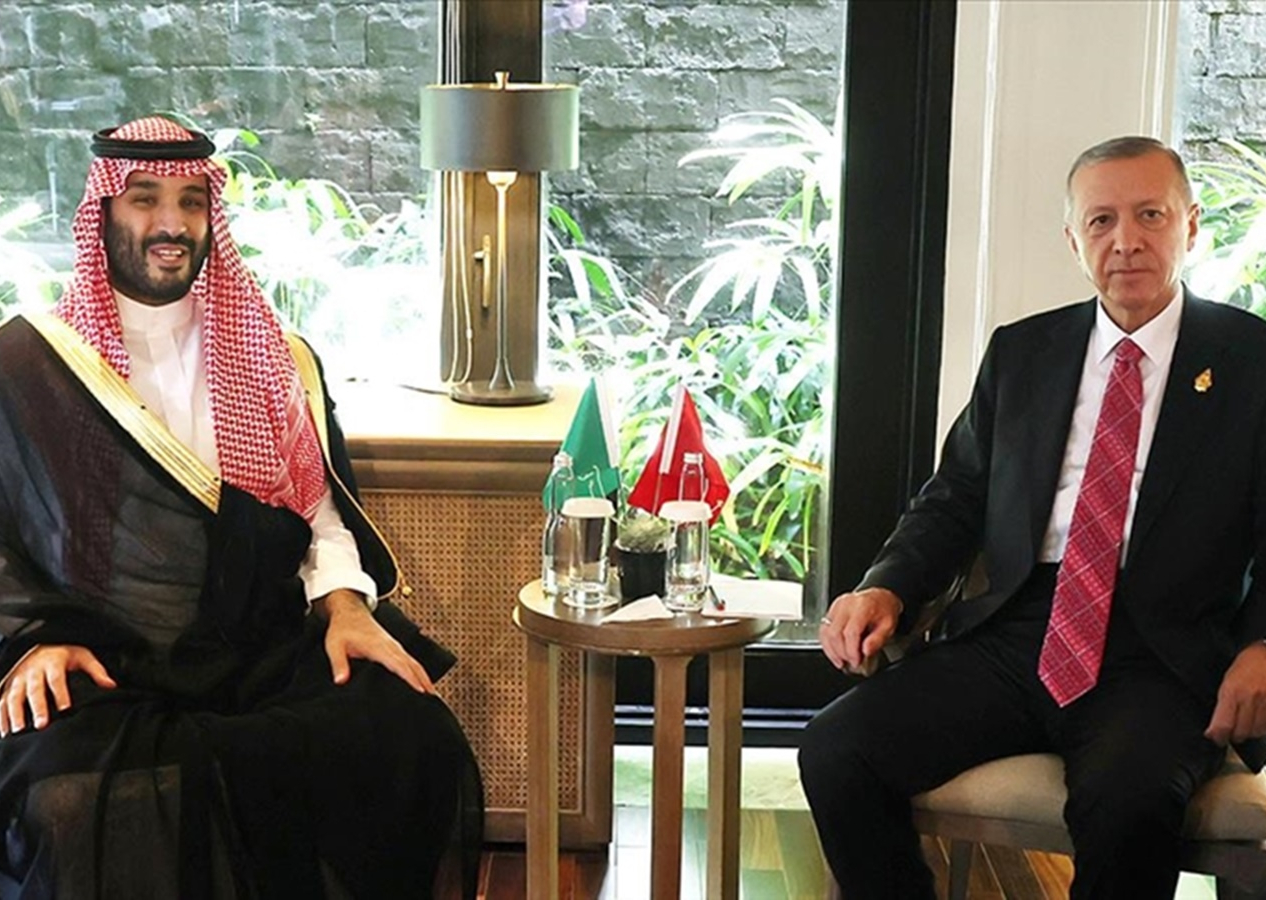 Cumhurbaşkanı Erdoğan, Muhammed Bin Selman ile görüştü