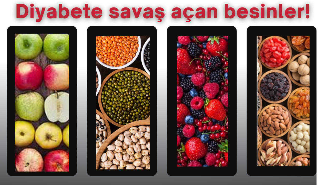 Diyabete savaş açan besinler!