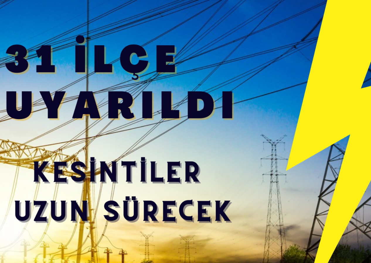 İstanbul’da 31 ilçeye ‘kesinti’ uyarısı yapıldı (14 KASIM PAZARTESİ 2022)