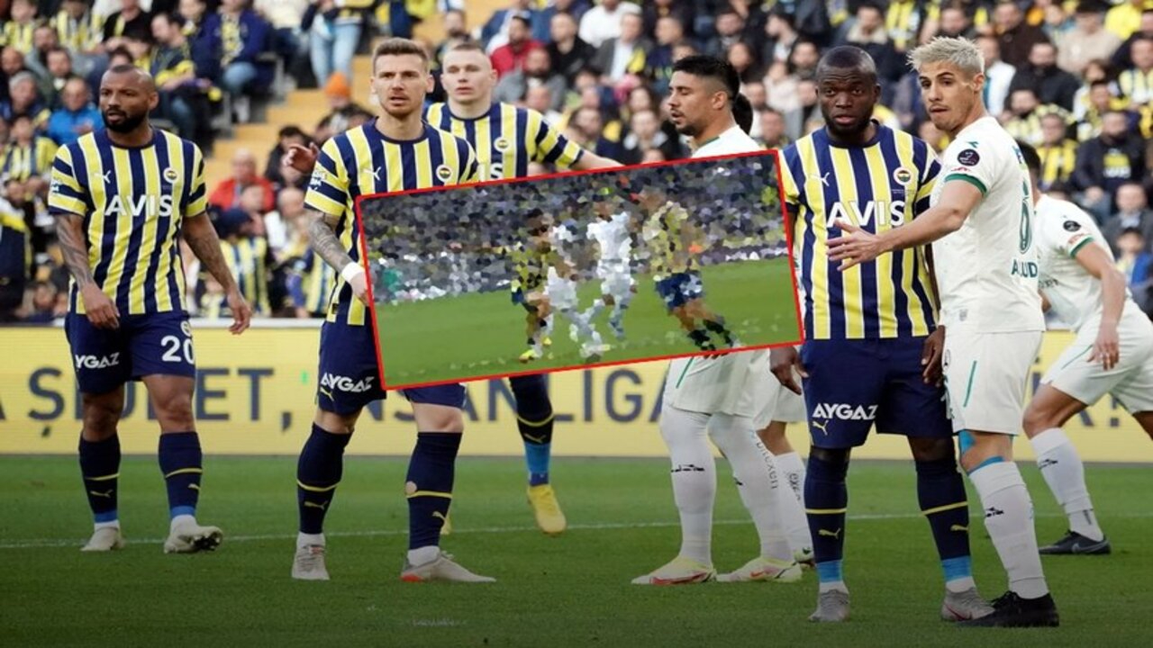 Fenerbahçe - Giresunspor maçında penaltı kararı! Hakem beyaz noktayı gösterdi...