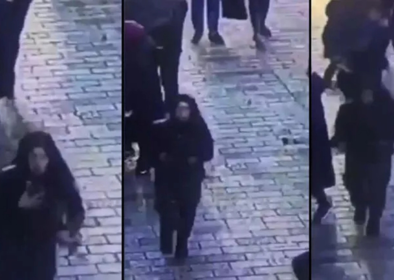 Taksim'i kana bulayan saldırganın yeni görüntüleri! Bombayı bırakıp böyle kaçmış...