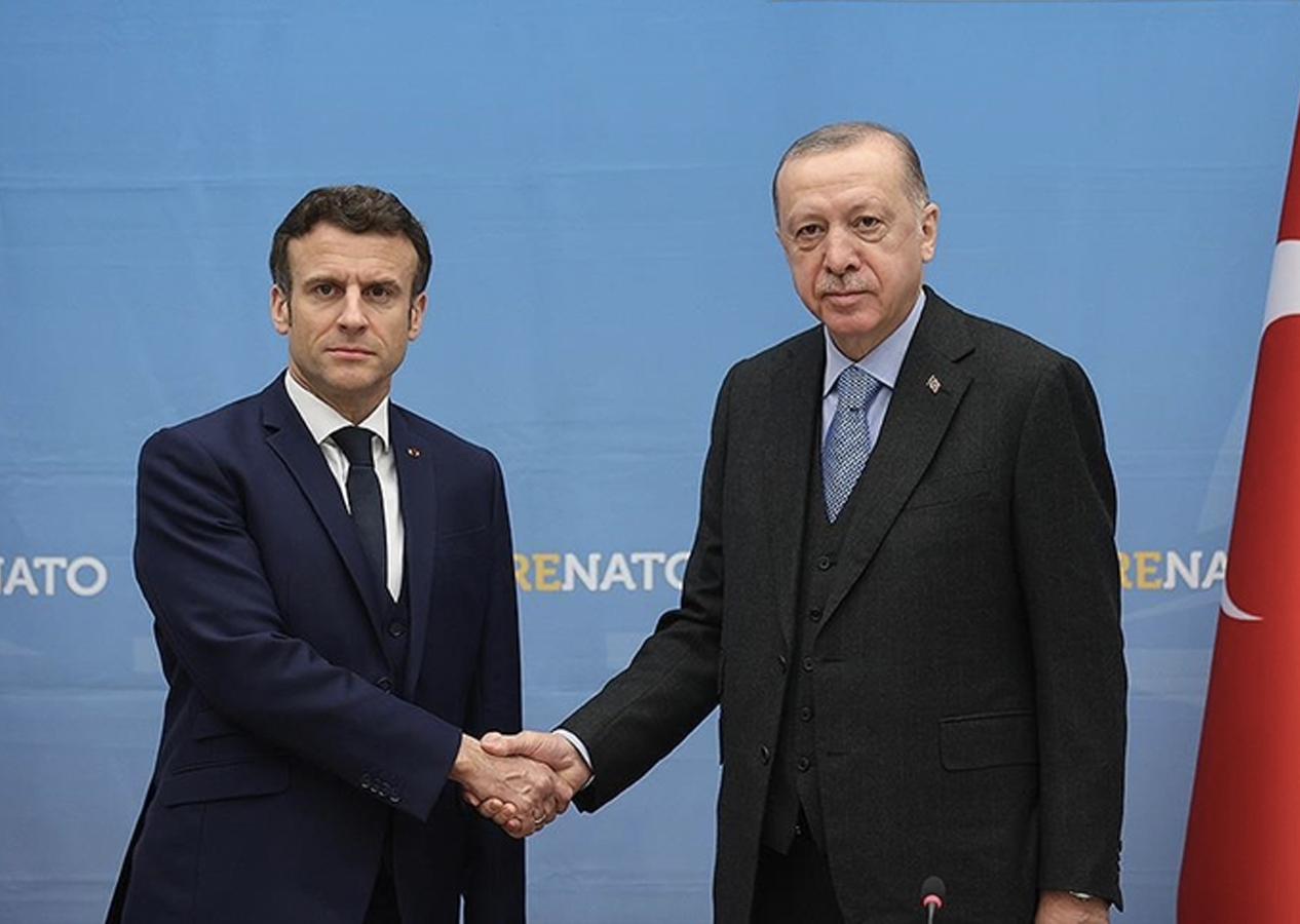 Macron'dan Türkçe paylaşım: Türkiye'nin rolüne vurgu yaptı