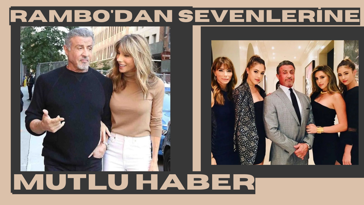 Rambo filmiyle efsane olan ünlü aktör Sylvester Stallone ve eşinden boşanma kararıyla alakalı yeni açıklama!