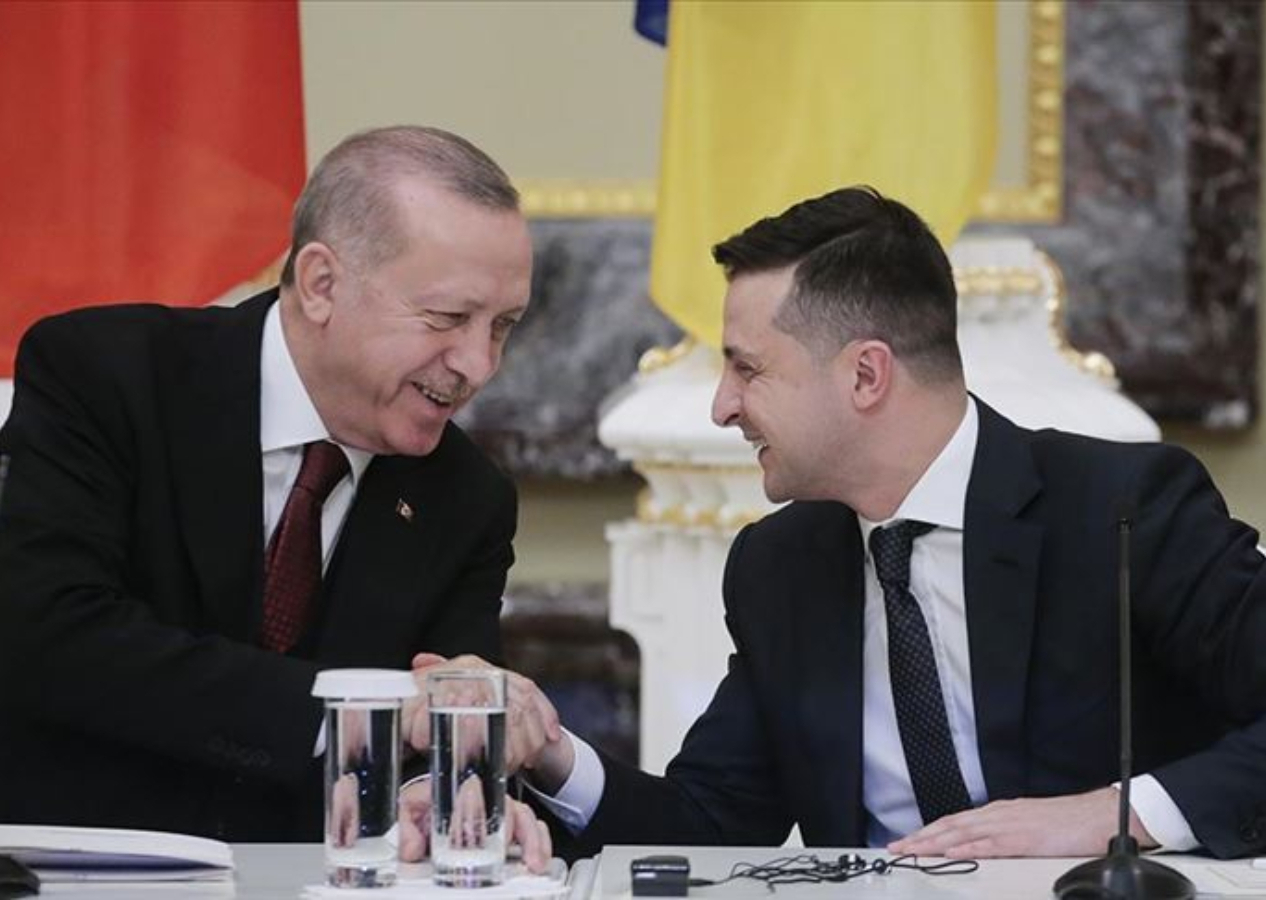 Zelenskiy'den Cumhurbaşkanı Erdoğan'a teşekkür
