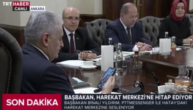 Başbakan Yıldırım, Zeytin Dalı Harekat Merkezi ile görüştü!
