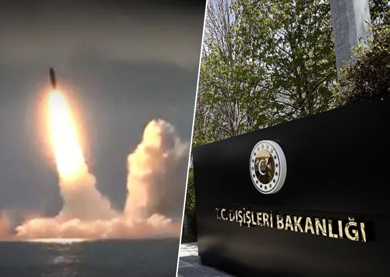 Türkiye'den Kuzey Kore'ye balistik füze kınaması