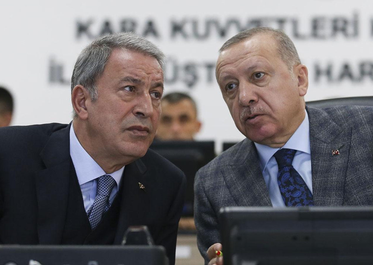 Bakan Akar ile görüşen Cumhurbaşkanı Erdoğan yeni talimatlar verdi