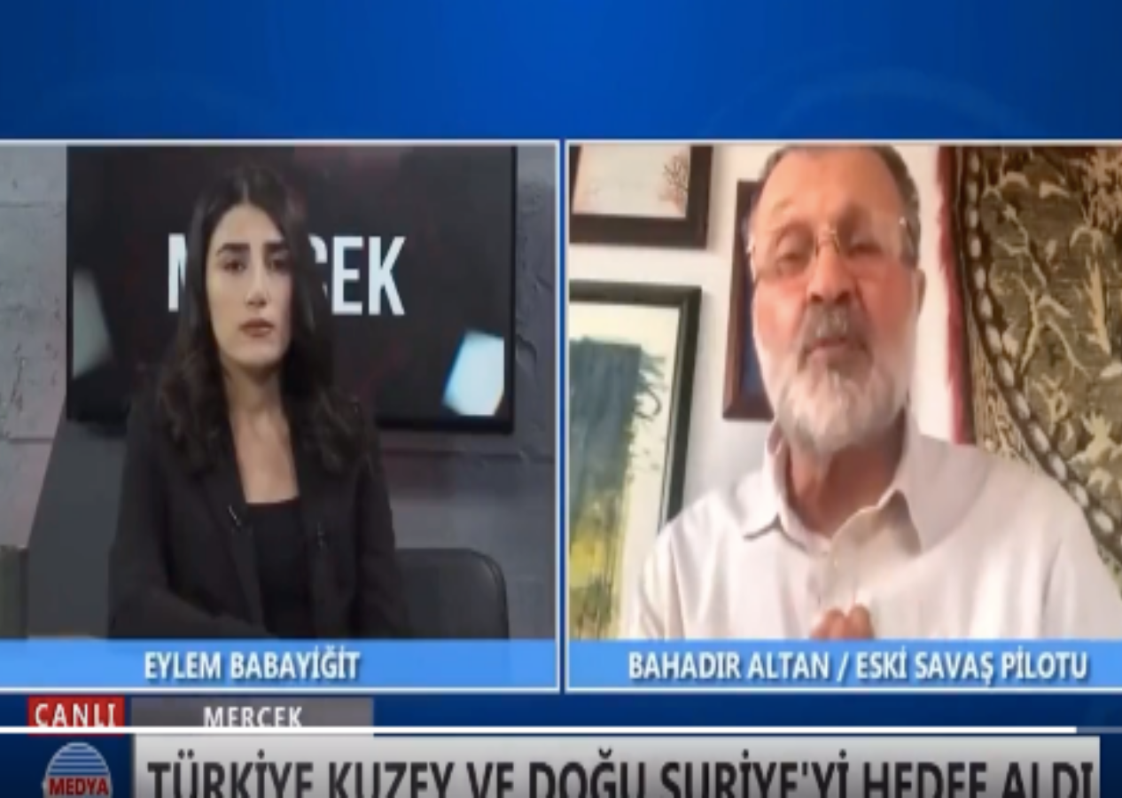 Eski savaş pilotu PKK kanalına çıktı! Türkiye'yi hedef aldı