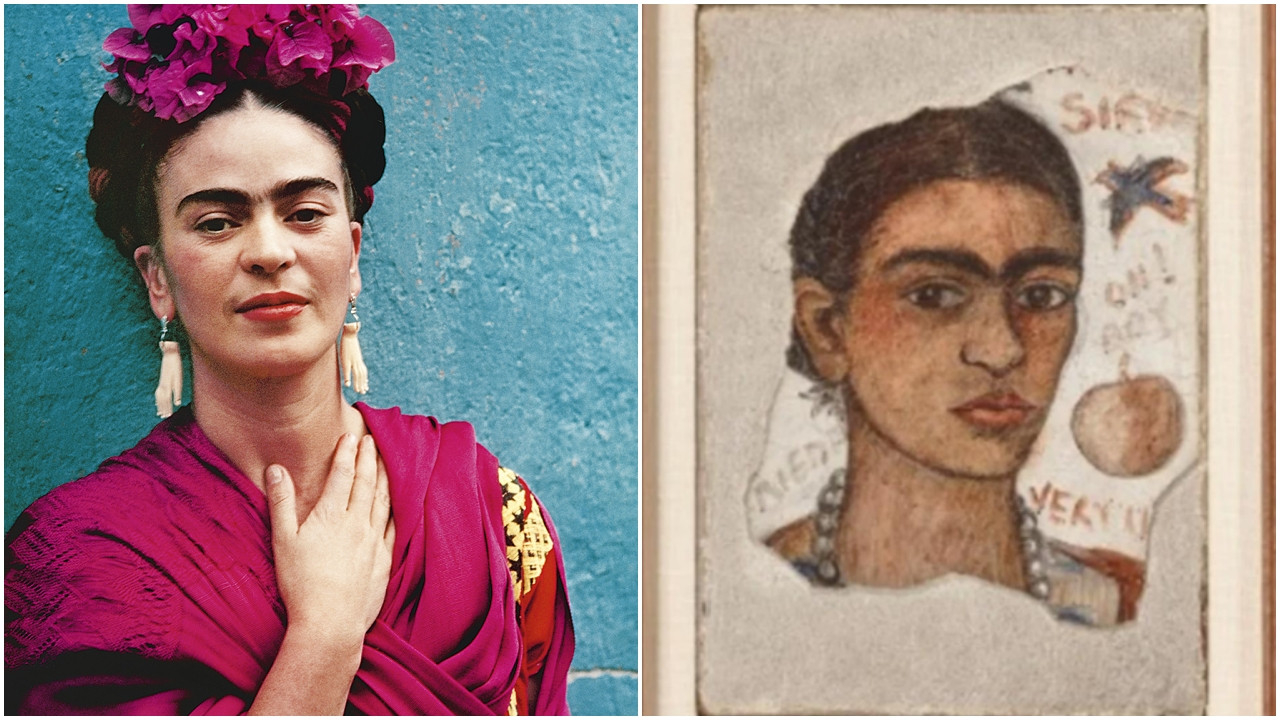 Frida Kahlo'nun çöpe attığı eseri 8,63 milyon dolara satıldı